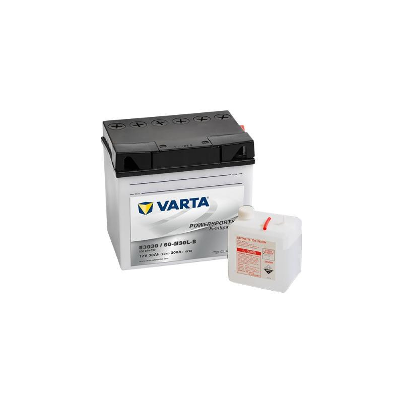 Motobatéria VARTA POWERSPORTS Freshpack 530030030A514 12V 30Ah 300A