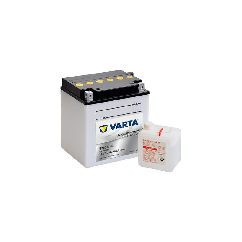 Motobatéria VARTA POWERSPORTS Freshpack 530400030A514 12V 30Ah 300A
