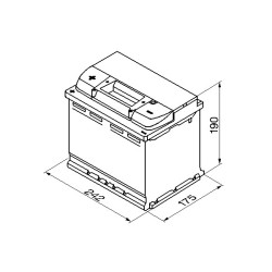 Autobatéria BOSCH S4 0 092 S40 060 12V 60Ah 540A