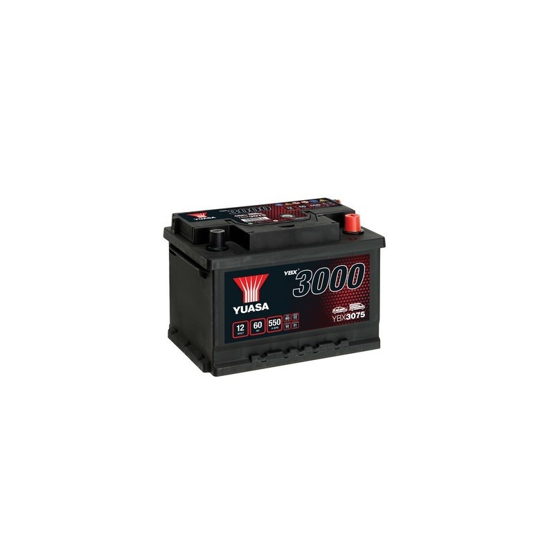 Autobatéria YUASA YBX3075 12V 60Ah 550A