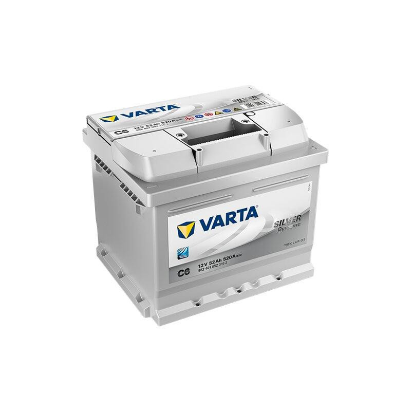 Autobatéria VARTA SILVER dynamic 5524010523162 12V 52Ah 520A