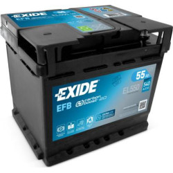 Autobatéria EXIDE EL550 12V 55Ah 540A