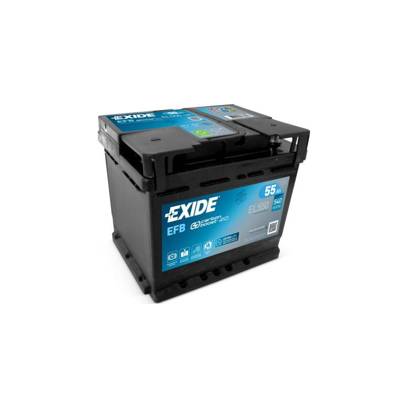 Autobatéria EXIDE EL550 12V 55Ah 540A
