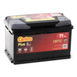 Autobatéria CENTRA CENTRA EFB CB712 12V 71Ah 670A