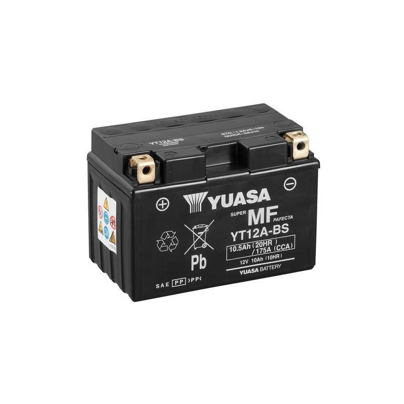 Motobatéria YUASA YT12A-BS 12V 11Ah 175A