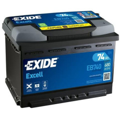 Autobatéria EXIDE EB740 12V 74Ah 680A