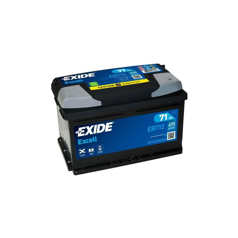 Autobatéria EXIDE EXIDE PREMIUM *** EB712 12V 71Ah 670A