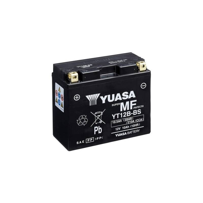 Motobatéria YUASA YT12B-BS 12V 11Ah 210A