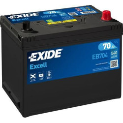 Autobatéria EXIDE EB704 12V 70Ah 540A