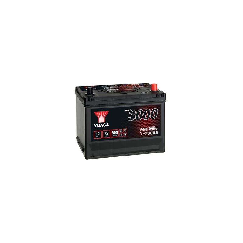 Autobatéria YUASA YBX3068 12V 72Ah 600A