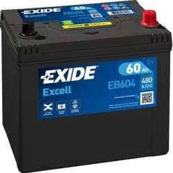 Autobatéria EXIDE EB604 12V 60Ah 480A