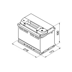 Autobatéria BOSCH S4 0 092 S40 080 12V 74Ah 680A