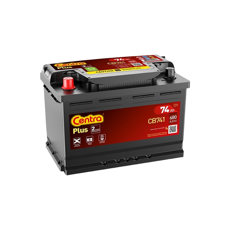 Autobatéria CENTRA CENTRA EFB CB741 12V 74Ah 680A