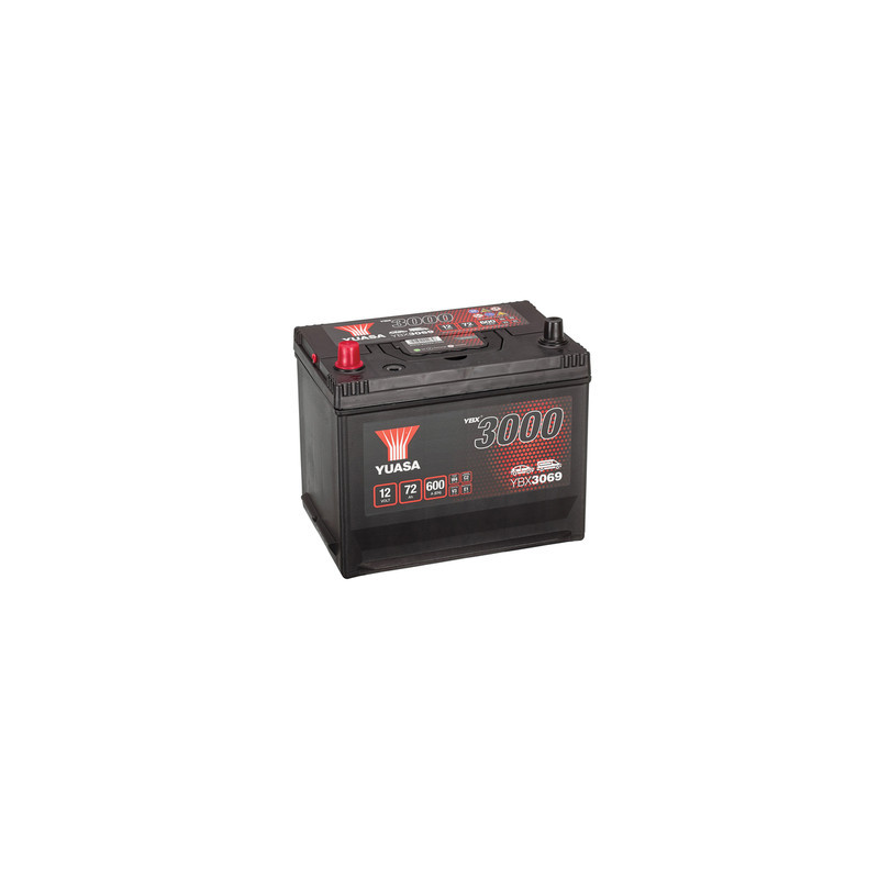 Autobatéria YUASA YBX3069 12V 72Ah 600A