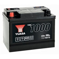 Autobatéria YUASA Auxilliary, Backup & Specialist Batteries YBX1072 12V 72Ah 600A