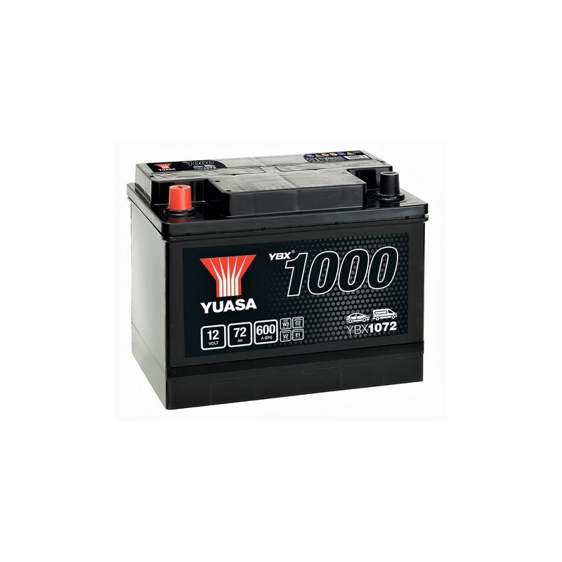 Autobatéria YUASA Auxilliary, Backup & Specialist Batteries YBX1072 12V 72Ah 600A