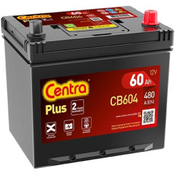 Autobatéria CENTRA CENTRA EFB CB604 12V 60Ah 480A