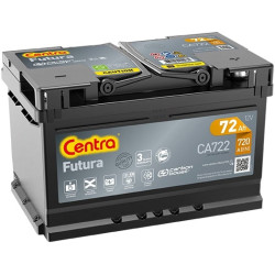 Autobatéria CENTRA CA722 12V 72Ah 720A