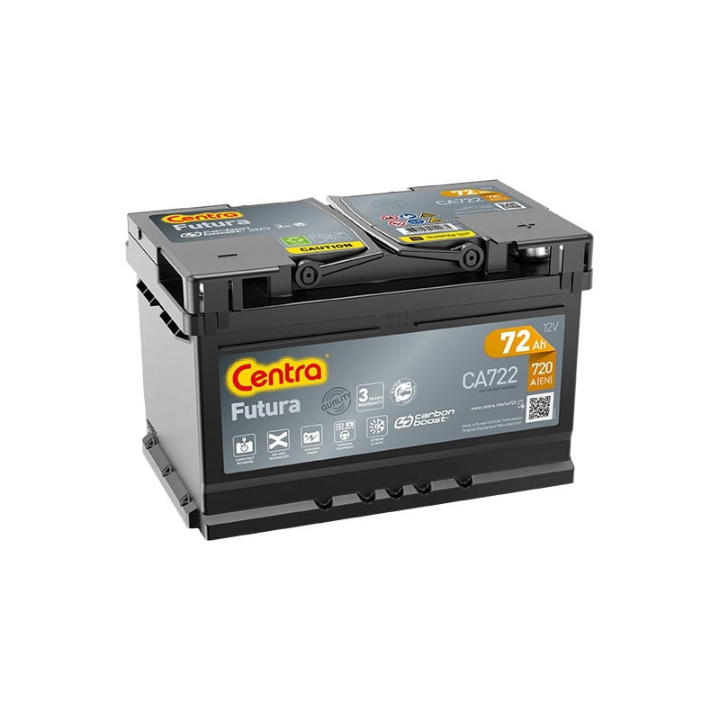 Autobatéria CENTRA CA722 12V 72Ah 720A