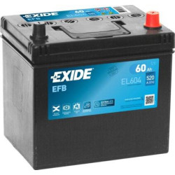 Autobatéria EXIDE EL604 12V 60Ah 520A