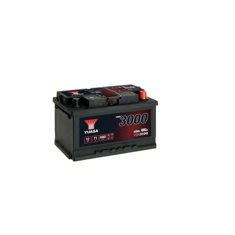 Autobatéria YUASA YBX3100 12V 71Ah 680A