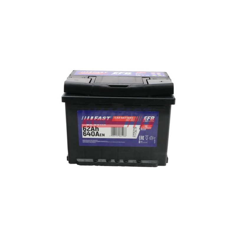 Autobatéria FAST FT75219 12V 62Ah 640A