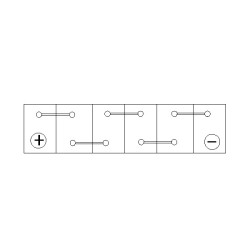Autobatéria BOSCH S4 0 092 S40 270 12V 70Ah 630A