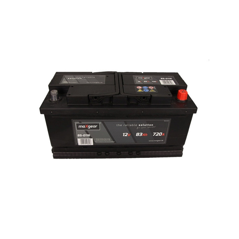 Autobatéria MAXGEAR 583400072 D722 12V 83Ah 720A