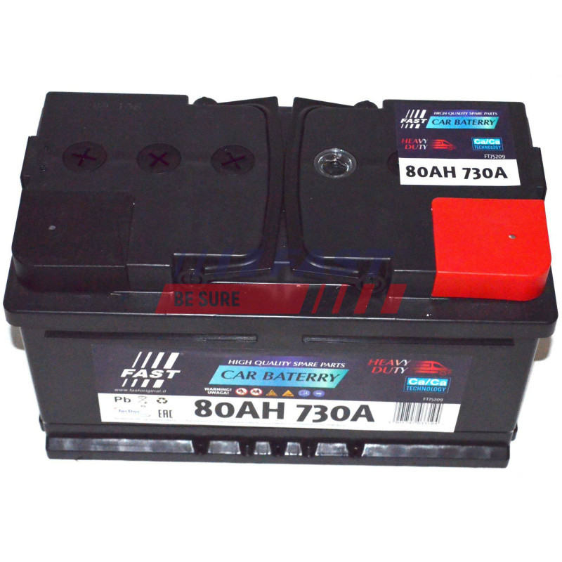 Autobatéria FAST FT75209 12V 80Ah 730A