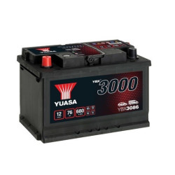 Autobatéria YUASA YBX3086 12V 76Ah 680A