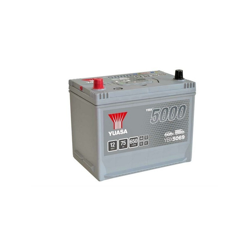Autobatéria YUASA YBX5069 12V 75Ah 650A