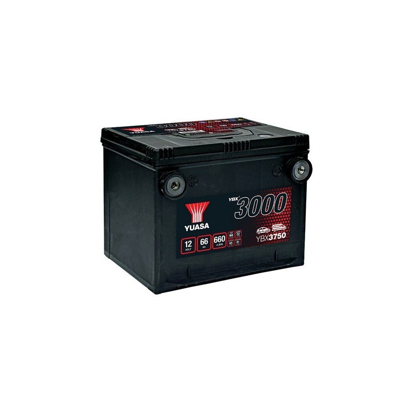 Autobatéria YUASA YBX3750 12V 66Ah 660A