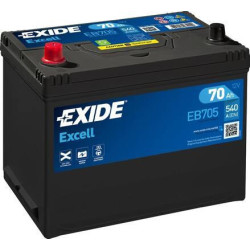 Autobatéria EXIDE EB705 12V 70Ah 540A