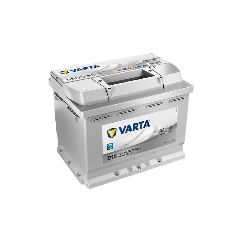 Autobatéria VARTA SILVER dynamic 5634000613162 12V 63Ah 610A