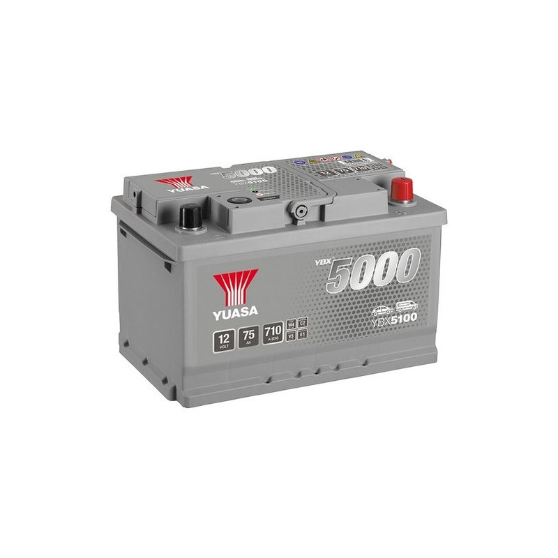 Autobatéria YUASA YBX5100 12V 75Ah 710A