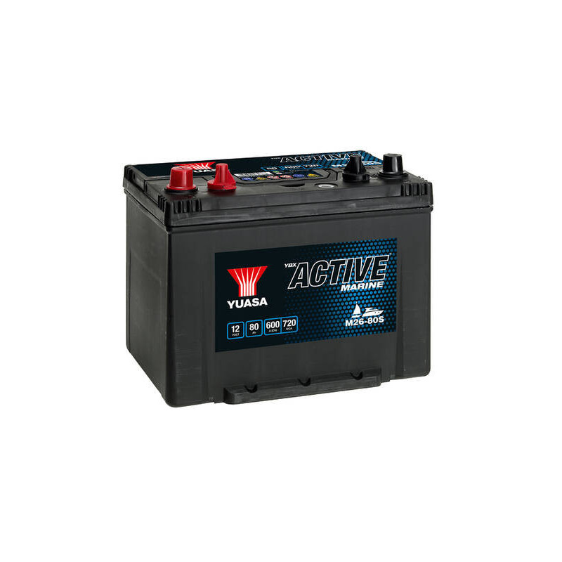 Autobatéria YUASA M26-80S 12V 80Ah 600A