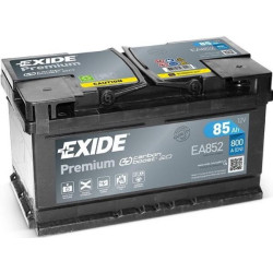 Autobatéria EXIDE EXIDE DUAL AGM EA852 12V 85Ah 800A