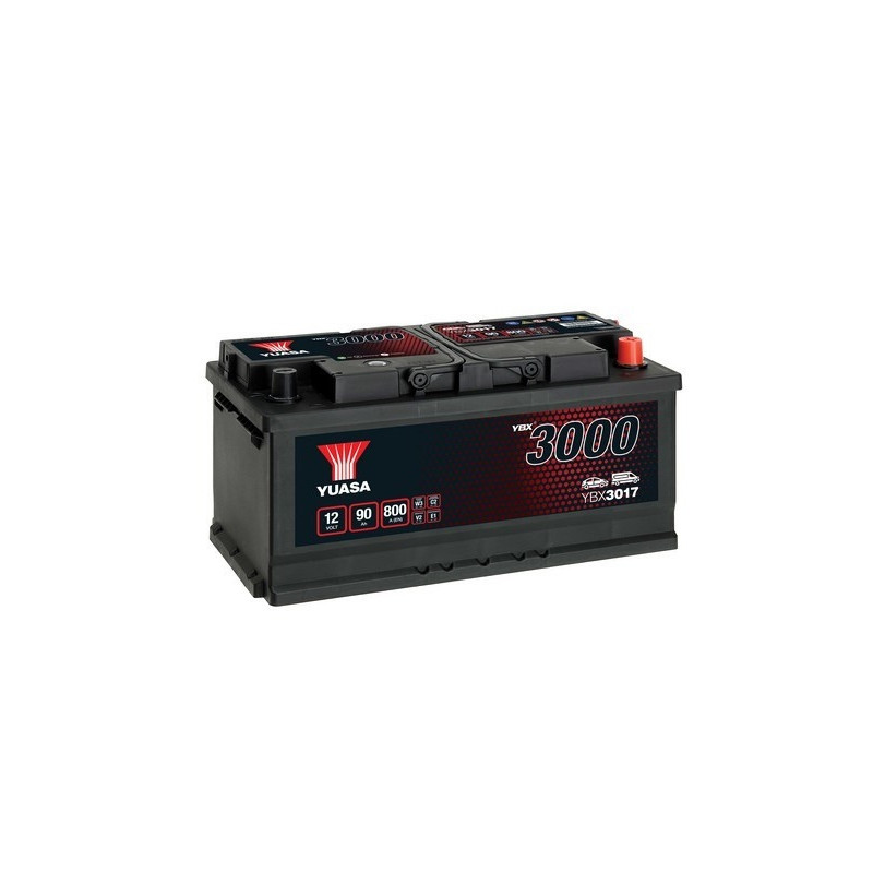 Autobatéria YUASA YBX3017 12V 90Ah 800A