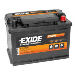 Autobatéria EXIDE EN750 12V 74Ah 680A