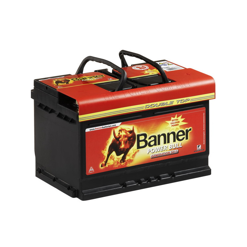 Autobatéria BANNER POWER BULL 12V/72Ah P72 09 12V