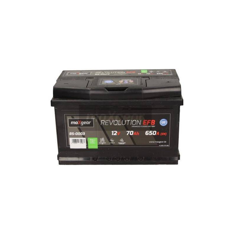 Autobatéria MAXGEAR 85-0003 12V 70Ah 650A