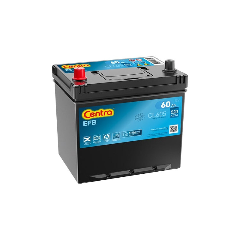 Autobatéria CENTRA PowerPRO CL605 12V 60Ah 520A
