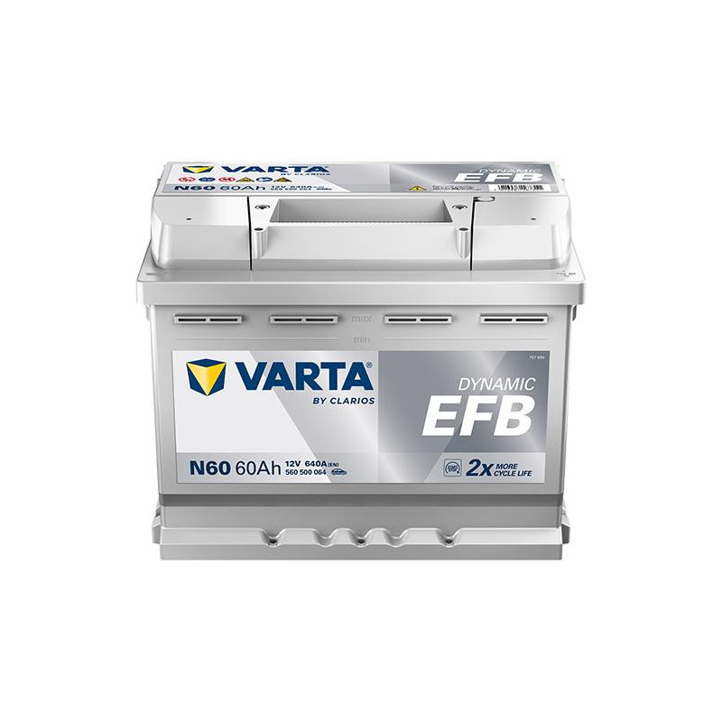 Autobatéria VARTA 560500064K262 12V 60Ah 640A