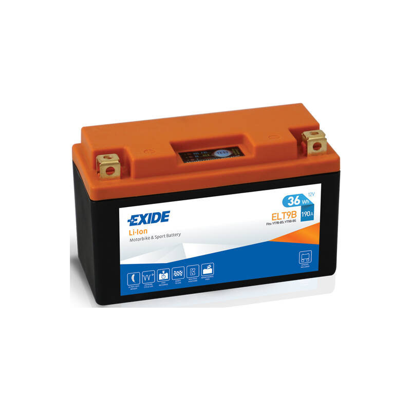 Motobatéria EXIDE EFB ELT9B 12V 3Ah 190A