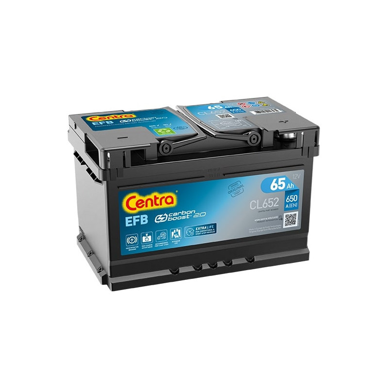 Autobatéria CENTRA PowerPRO CL652 12V 65Ah 650A
