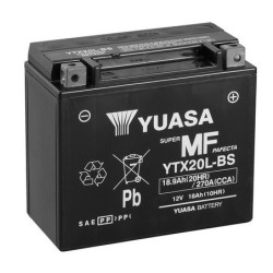 Motobatéria YUASA YTX20L-BS 12V 19Ah 270A