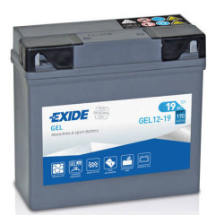 Motobatéria EXIDE EXIDE DUAL GEL12-19 12V 19Ah 170A