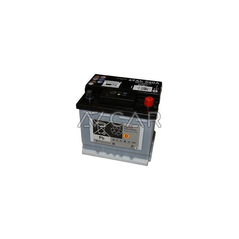 Autobatéria VAG Štartovacia batéria 000915089AA 12V 50Ah 540A