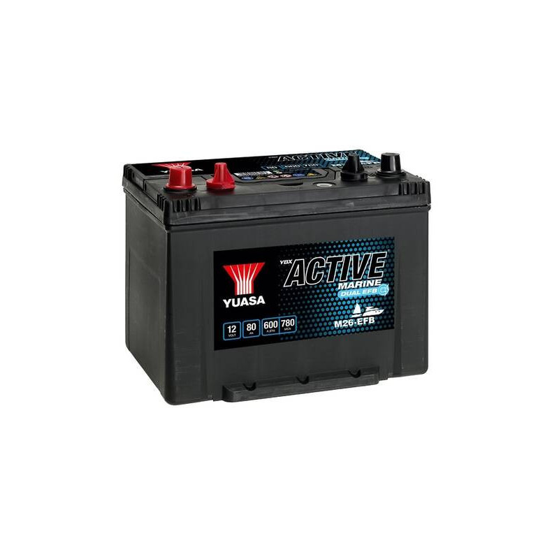 Autobatéria YUASA M26-EFB 12V 80Ah 600A