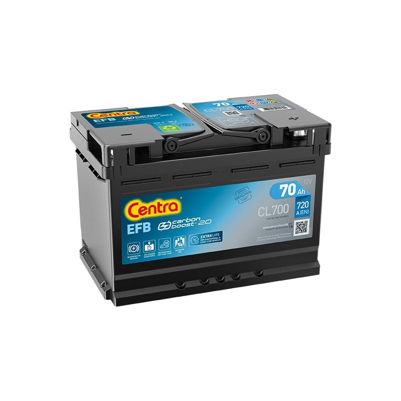 Autobatéria CENTRA PowerPRO CL700 12V 70Ah 760A